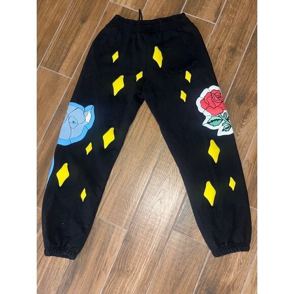 Market Smiley Cathedral Glass Sweatpants in Black Medium New mens Church Joggers - Picture 10 of 16